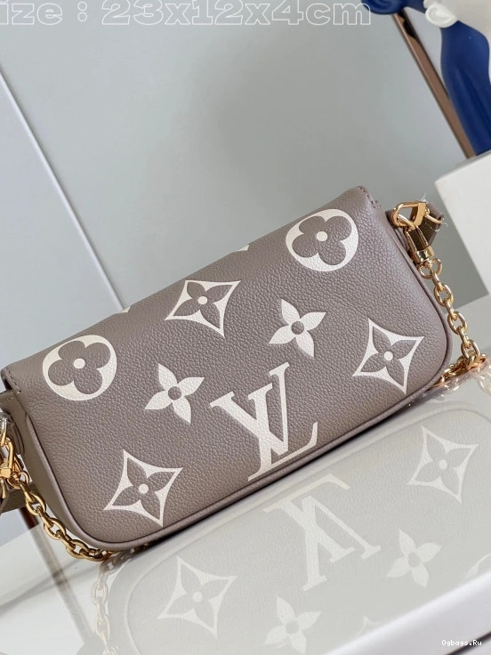 on Ivy-23.5*12*4.3cm LOUIS Chain Wallet VUITTON 0212